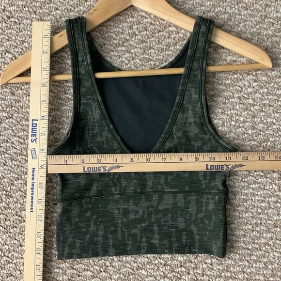 Lululemon women’s Power Pivot Cropped Tank Training Top no size tag - Picture 4 of 4